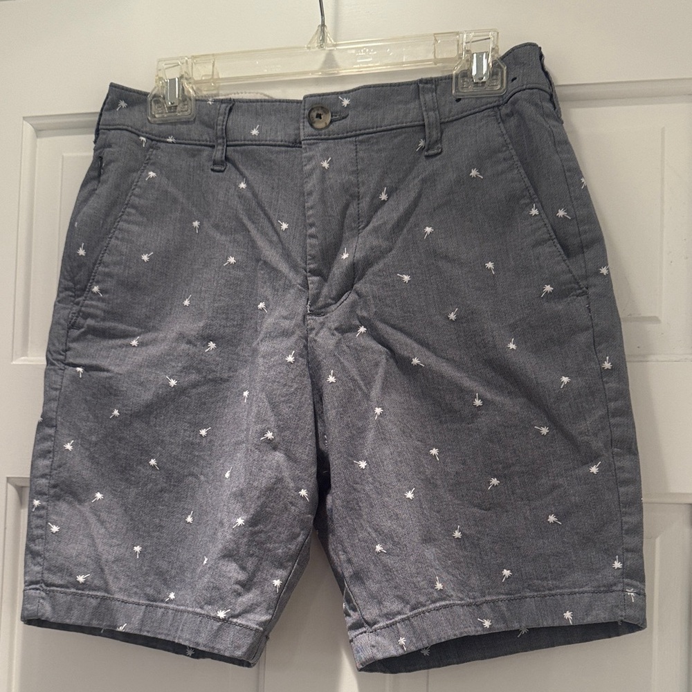 Hollister Gray w/Palm Tree pattern Men Shorts
